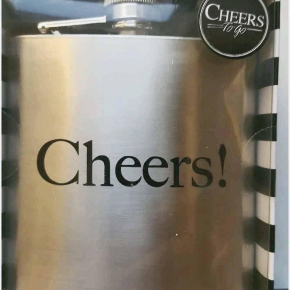 Hip Flask * Siver * New * 6oz